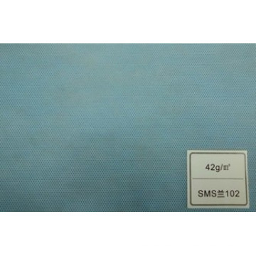 Material médico de SMS, azul 42GSM